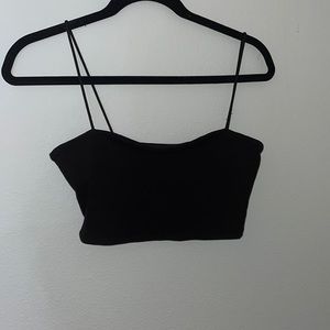 Black Crop Top (S)